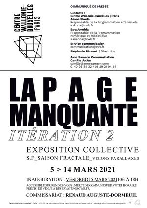 Dossier de presse - La page manquante