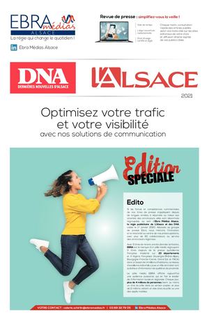 Ebra médias Alsace, présentation de l'ensemble des offres