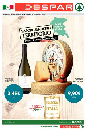 Volantino Despar valido dal 28.01 al 10.02.2021