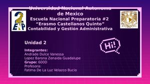 Unidad 2 Contabilidad Y Gestión Administrativa