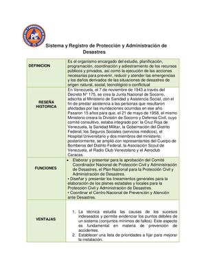 Cuadro Descriptivo N