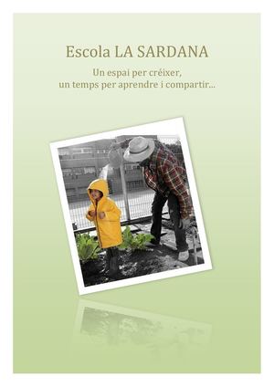Escola LA SARDANA | Trets d'identitat i informació del centre