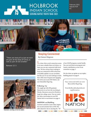 HIS February Newsletter 2021