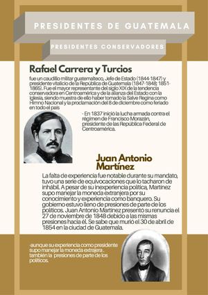 Presidentes De Guatemala
