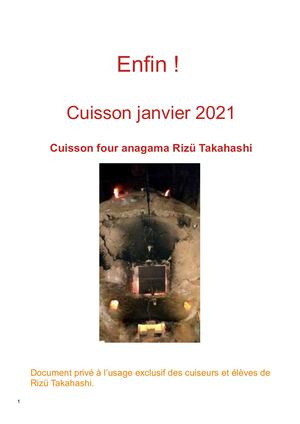 Janvier 2021 Livre Cuisson Rizü Takahashi