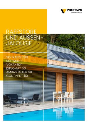 WOUNDWO PROS Raffstore AJ 2021 DE Web