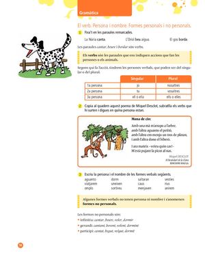 Gramàtica catalana cinquè