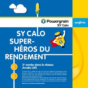 SY CALO : super-héros du rendement