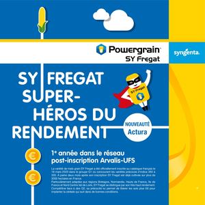 SY FREGAT : super-héros du rendement