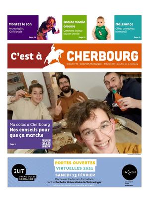 C'est à Cherbourg du 3 février 2021