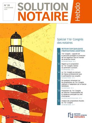 Livre blanc SNH 116eme Congres Notaires