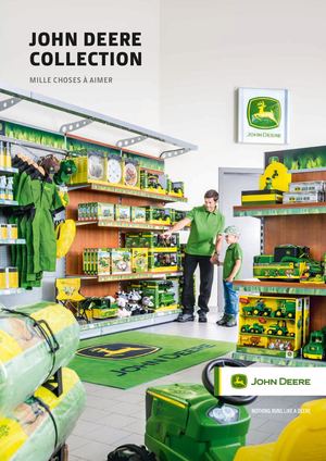 Catalogue John Deere produits dérivés 2020
