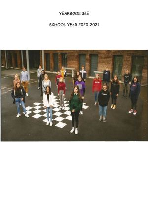 Yearbook 3èE