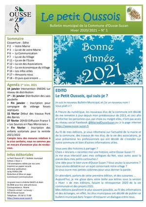 Bulletin N°1 Le Petit Oussois