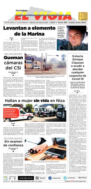 3 de febrero del 2021