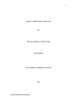 La Licuadora Artefacto Tecnológico