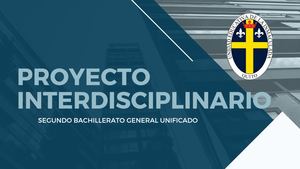 Proyecto Interdisciplinario Final