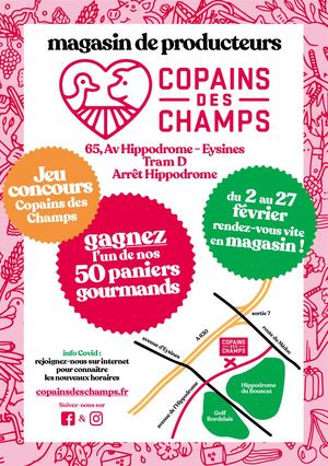 Flyer jeu concours de février