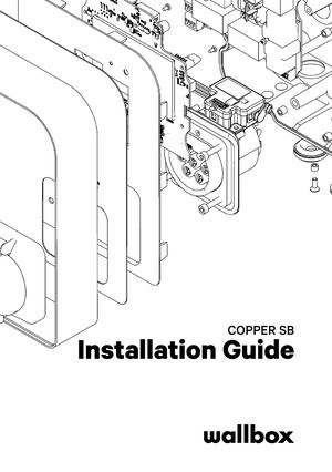 Installation WALLBOX Copper Sb