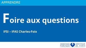 FAQ IFSI Charles-Foix