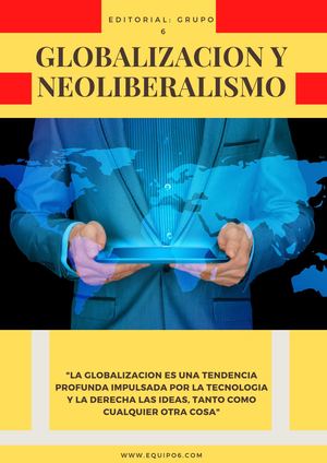 Globalizacion Y Neoliberalismo