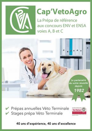 Cap'veto Agro Préparation Concours Vétérinaire Terminale 1