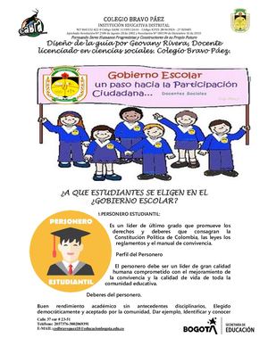 Funciones Gobierno Escolar