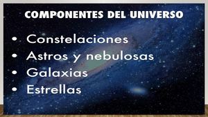Componentes Del Universo