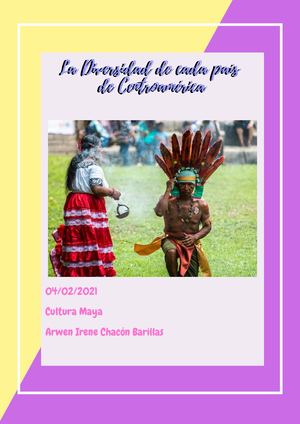 La Diversidad De Cada País De Centroamérica (1)