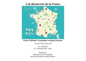 à la découverte de la France projet CLIL/EMILE