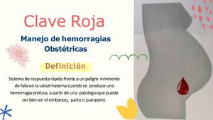 Clave Roja Manejo De Hemorragias