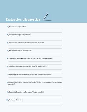 Evaluación Diagnostica Fisica-Termodinámica