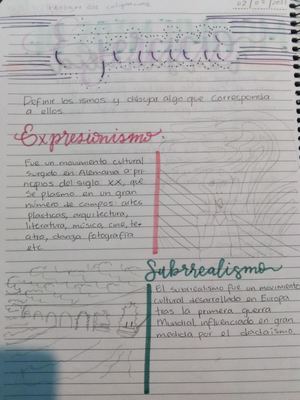 Ejercicio De Los Ismos Y Caligramas Ag