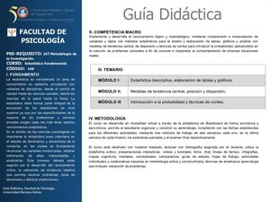 109 Estadística Fundamental Pptx