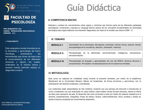 111 Semiología Psicológica