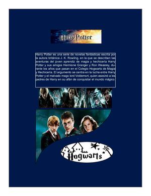 Asignación 3 Harry Potter