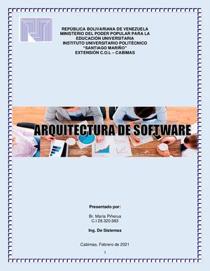 Arquitectura de Software