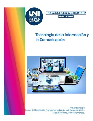 Tecnología De La Información Y La Comunicación