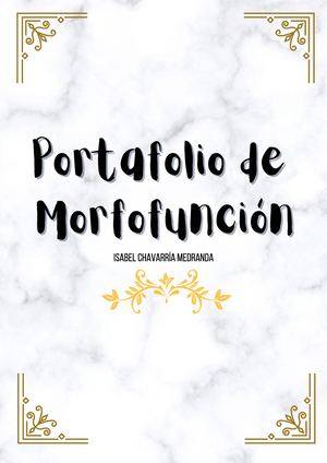 Portafolio De Morfofución 1