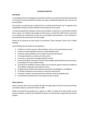 Escuela Positiva