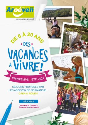 Aroéven Séjours Été 2021