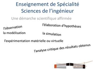 Sciences de l’ingénieur