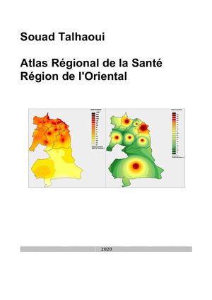 Atlas Régional de la Santé à l'Oriental -Maroc-