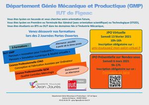 Affiche Jpo 2021 Dpt Gmp Figeac 1