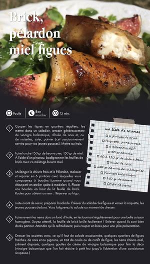 Recette Brick Pélardon