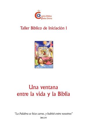 Taller Bíblico 1 (Introducción a la Biblia)