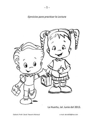 Aprendiendo A Leer 1° Grado