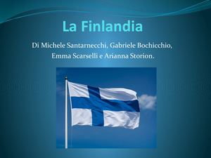 La Finlandia Santarnecchi Scarselli Storion Bochicchio