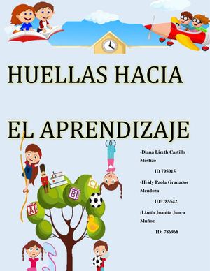 Cartilla Huellas Hacia El Aprendizaje