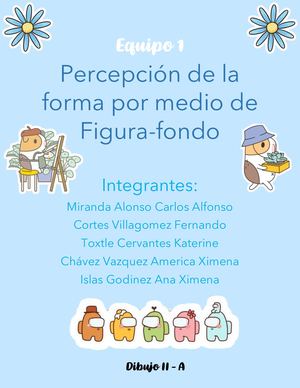 La Percepción Visual Dibujo Ll A Equipo 1 (1)